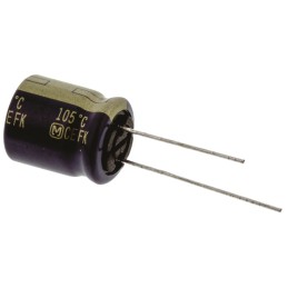 20 pcs - EEUFK0J182S Panasonic 1800μF Aluminium Electrolytic Capacitor 6.3V dc, Radial, Through Hole - EEUFK0J182S