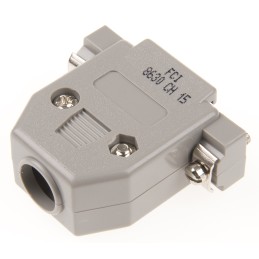1 pcs - Amphenol ICC 8630CH Series Thermoplastic D Sub Backshell, 15 Way