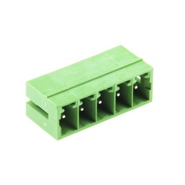 50 pcs - RS PRO 3.81mm Pitch 5 Way Pluggable Terminal Block, Header, Through Hole, Solder Termination