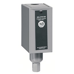 1 pcs - Rockwell Automation 836 Series Series Pressure Switch, 2.5psi Min, 300psi Max, Adjustable Differential Reading