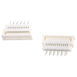 20 pcs - 39-53-2125 Molex, Easy-On, 5597 1.25mm Pitch 12 Way Straight Female FPC Connector, ZIF Vertical Contact