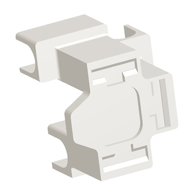 50 pcs - 925176 TE Connectivity, 312 3 Way Nylon 66 Crimp Terminal Housing, Natural