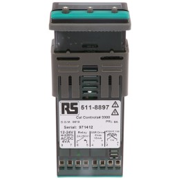 1 pcs - CAL 3300 PID Temperature Controller, 2 Output Relay, SSD, 12 - 24 V ac/dc Supply Voltage