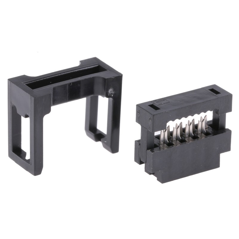 20 pcs - 89361-708SLF Amphenol Communications Solutions 8-Way IDC Connector Socket for Cable Mount, 2-Row