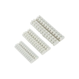 1 pcs - RS PRO Non-Fused Terminal Block, 12-Way, 5 - 32A, 10 AWG Wire, Screw Termination