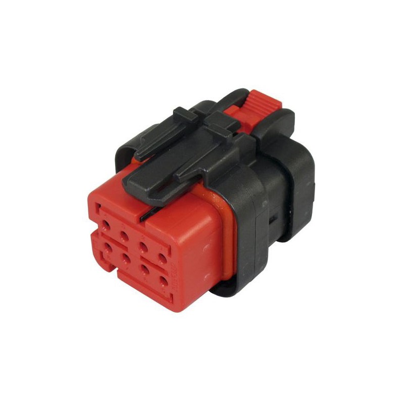1 pcs - TE Connectivity, AMPSEAL 16 Automotive Connector Socket 8 Way