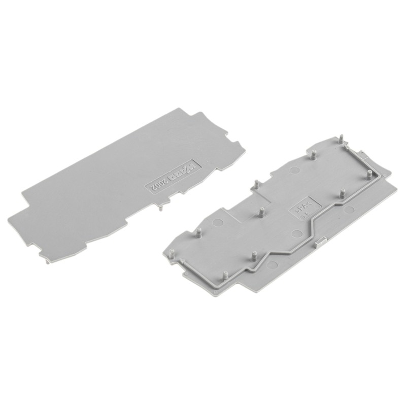50 pcs - 2002-1491 Wago TOPJOB S, 2002 Series End and Intermediate Plate for Use with 2002 Series Terminal Blocks