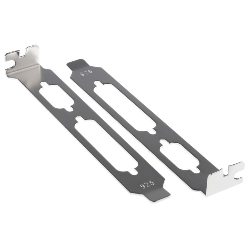 20 pcs - RS PRO Expansion Slot Covers For Use With 9 & 25 Way D-Sub Connector