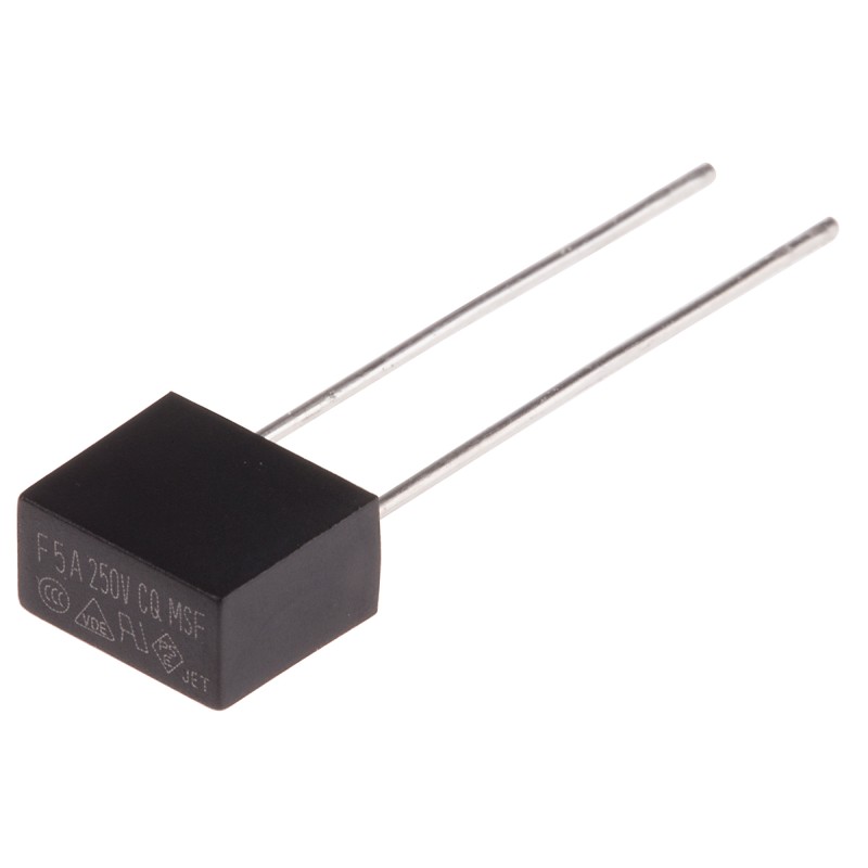 50 pcs - RS PROPC Board Non Resettable Fuse, Radial 5A, 250V