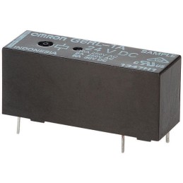 1 pcs - Omron PCB Mount Power Relay, 24V dc Coil, 10A Switching Current, SPST