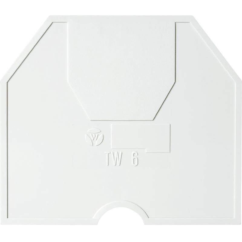 50 pcs - 07.311.1255.0 Wieland TW 6 Series Partition Plate for Use with DIN Rail Terminal Blocks Series WK