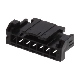 100 pcs - 505570-0701 Molex, Micro-Lock Plus Female Crimp Connector Housing, 2mm Pitch, 7 Way, 1 Row
