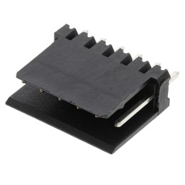 50 pcs - 66100611622 Stelvio Kontek 475 Series Straight Through Hole PCB Header, 6 Contact(s), 2.54mm Pitch, 1 Row(s), Shrouded