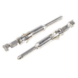 50 pcs - 66593-1 TE Connectivity Male Crimp Circular Connector Contact, Contact Size 16, Wire Size 24 - 20 AWG
