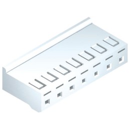 50 pcs - 425884 Molex, SPOX Female Connector Housing, 5.08mm Pitch, 6 Way, 1 Row