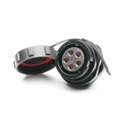 1 pcs - RS PRO Circular Connector, 5 Contacts, Panel Mount, Socket, Female, IP67