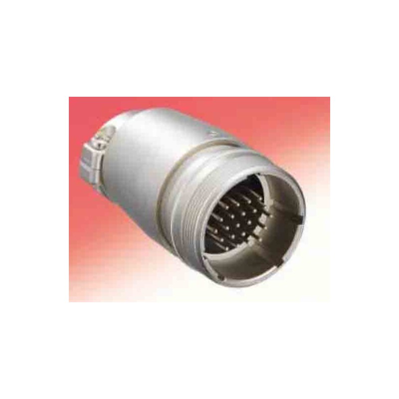 1 pcs - Hirose Circular Connector, 3 Contacts, Cable Mount, Socket, Female, JR Series