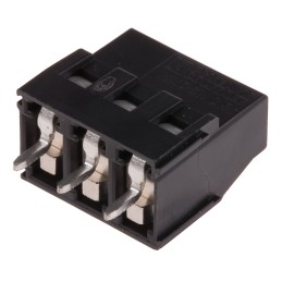 20 pcs - 1985933 Phoenix Contact MKDSN 2.5/3 HT BK Series PCB Terminal Block, 3-Contact, 5mm Pitch, Through Hole Mount, 1-Row, S