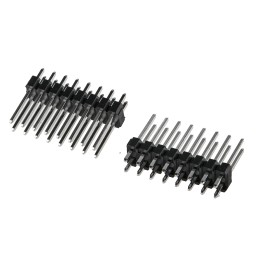50 pcs - RS PRO Straight Through Hole Pin Header, 16 Contact(s), 2.54mm Pitch, 2 Row(s), Unshrouded