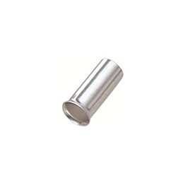 500 pcs - RS PRO Crimp Bootlace Ferrule, 20mm Pin Length, 3.9 mm, 4.7 mm Pin Diameter, 6mm² Wire Size