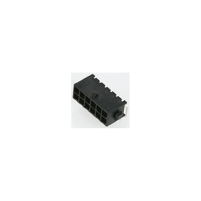 20 pcs - 3-794680-4 TE Connectivity Micro MATE-N-LOK Series Straight Through Hole PCB Header, 4 Contact(s), 3.0mm Pitch, 2 Row(s