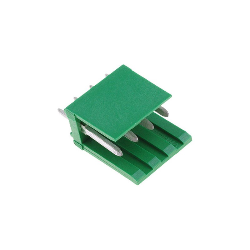 50 pcs - 280610-1 TE Connectivity AMPMODU MOD I Series Straight Through Hole PCB Header, 4 Contact(s), 3.96mm Pitch, 1 Row(s), S