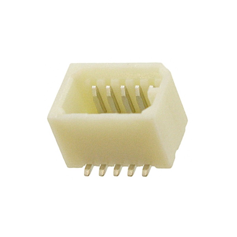 20 pcs - 53307-1071 Molex SlimStack Series Straight Surface Mount PCB Header, 10 Contact(s), 0.8mm Pitch, 2 Row(s), Shrouded