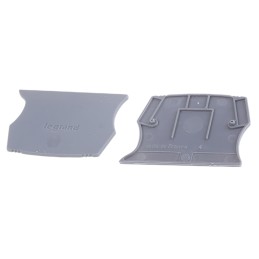 20 pcs - 0 375 50 0375 End Cover for use with Terminal Blocks