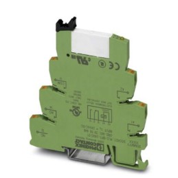 1 pcs - Phoenix Contact PLC-RPT- 24UC/21AU Series Interface Relay, DIN Rail Mount, 24V ac/dc Coil, SPDT