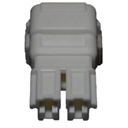 100 pcs - WPJR-02V-1-S (NN). JST, WPJ Female Connector Housing, 5mm Pitch, 2 Way, 1 Row