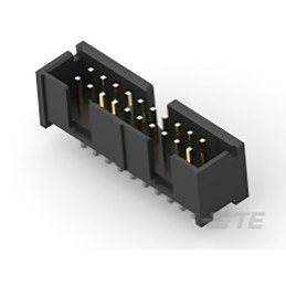 20 pcs - 103309-5 TE Connectivity AMP-LATCH Series Straight PCB Mount PCB Header, 20 Contact(s), 2.54mm Pitch, 2 Row(s), Shroude