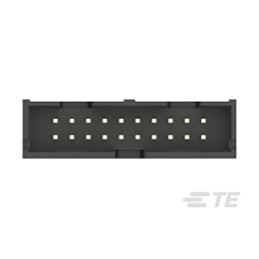 20 pcs - 103309-5 TE Connectivity AMP-LATCH Series Straight PCB Mount PCB Header, 20 Contact(s), 2.54mm Pitch, 2 Row(s), Shroude