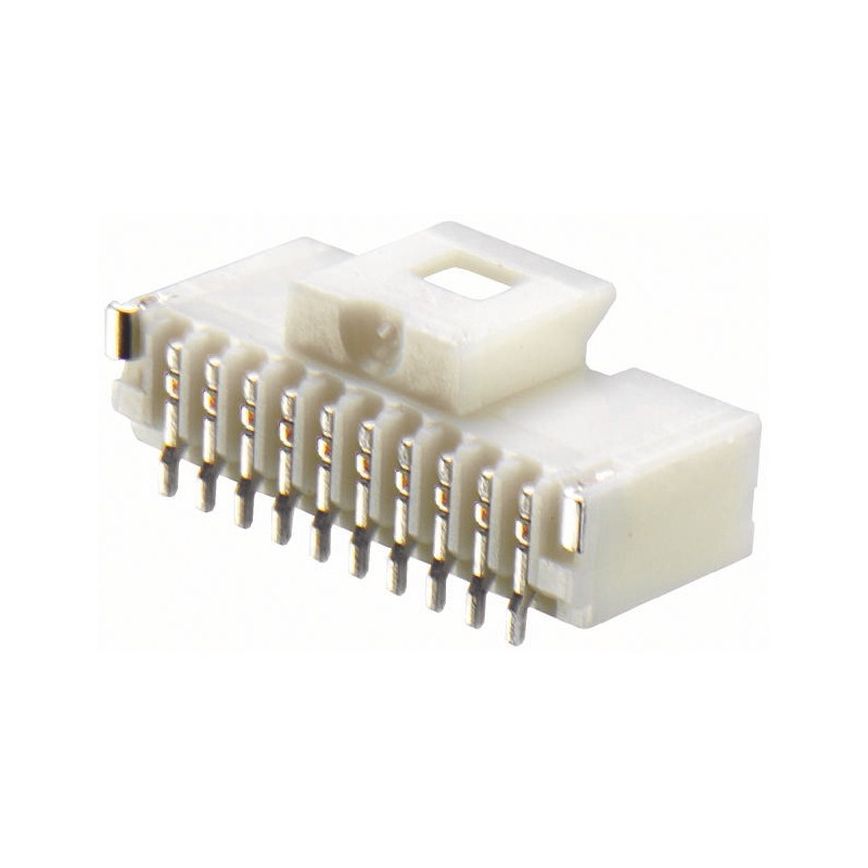 50 pcs - 501331-0507 Molex Pico-Clasp Series Straight Surface Mount PCB Header, 5 Contact(s), 1.0mm Pitch, 1 Row(s), Shrouded