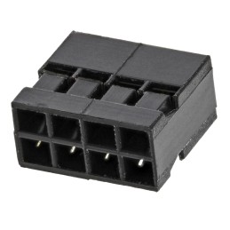 50 pcs - M22-3020400 HARWIN, M22-30 Female Connector Housing, 2mm Pitch, 8 Way, 2 Row