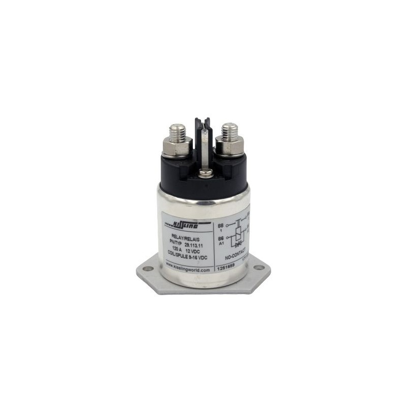 1 pcs - TE Connectivity Surface Mount Non-Latching Relay, 28V dc Coil, 120A Switching Current, SPST