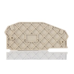 50 pcs - RS PRO End Cover for Use with ZRK Series Terminal Block, ZSL Series Terminal Block