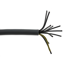 1 Reel of 50 M - RS PRO Control Cable, 12 Cores, 0.5 mm², YY, Unscreened, 50m, Grey PVC Sheath, 20 AWG