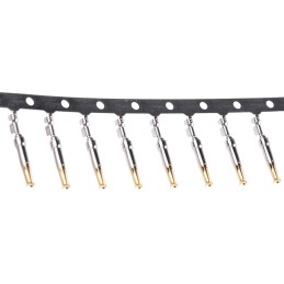 5000 pcs - Harting, D-Sub Standard Series, Female Crimp D-sub Connector Contact, Gold over Nickel, 28 - 24 AWG