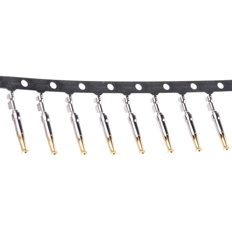 5000 pcs - Harting, D-Sub Standard Series, Female Crimp D-sub Connector Contact, Gold over Nickel, 28 - 24 AWG