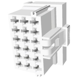 20 pcs - 7-968974-1 TE Connectivity, AMP MCP 2.8 Automotive Connector Socket 18 Way