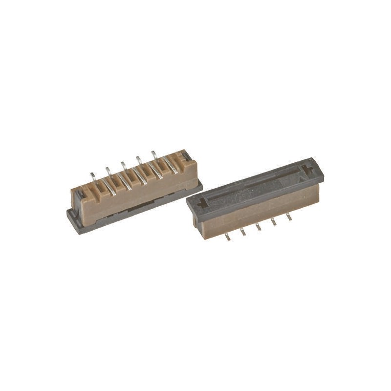 50 pcs - SFW4S-2STE9LF Amphenol Communications Solutions 1mm Pitch 4 Way Straight Female FPC Connector, ZIF Vertical Contact