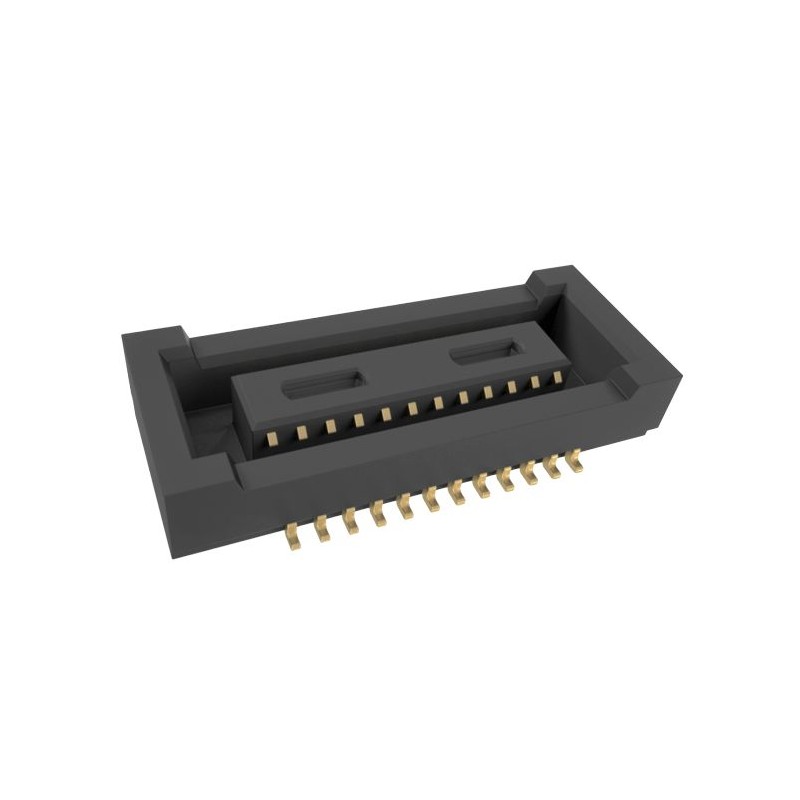 50 pcs - 10164227-0241A1RLF Amphenol Communications Solutions BergStak Series PCB Mount PCB Connector, 24-Contact, 2-Row, 0.4mm 