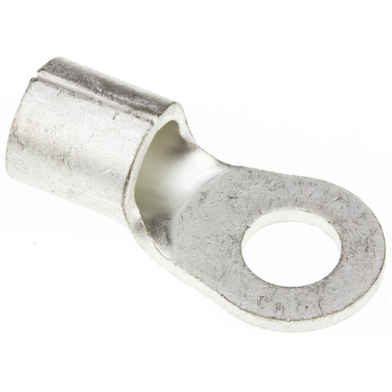 50 pcs - 45526 JST, R Uninsulated Ring Terminal, 8mm Stud Size, 16.78mm² to 26.66mm² Wire Size