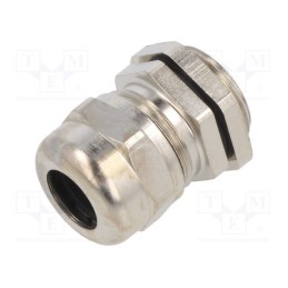 10 pcs : EM-SGL-M20-MET-C - Cable gland, M20, 1.5, IP68, brass, Entrelec