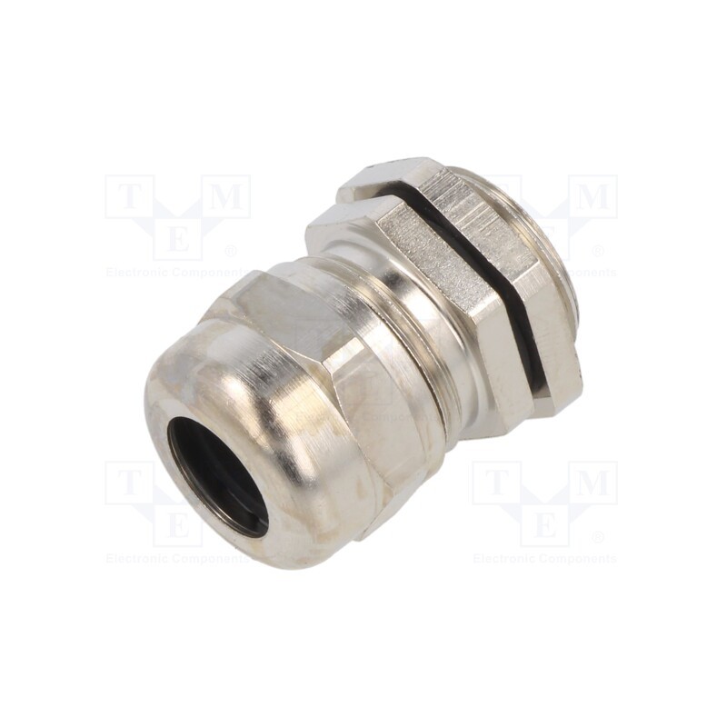 10 pcs : EM-SGL-M20-MET-C - Cable gland, M20, 1.5, IP68, brass, Entrelec