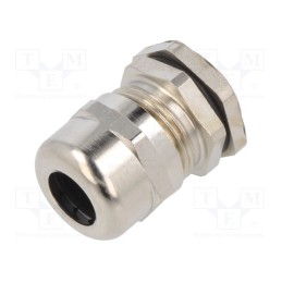 10 pcs : EM-SGL-PG11-MET-C - Cable gland, PG11, IP68, brass, Entrelec