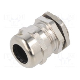 10 pcs : EM-SGL-PG16-MET-C - Cable gland, PG16, IP68, brass, Entrelec