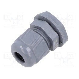 50 pcs : EP-SGL-M16-GR-A - Cable gland, M16, 1.5, IP68, polyamide, grey, Entrelec