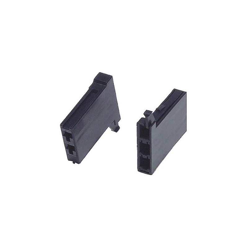 5 pcs - TE Connectivity, Dynamic 3000 Female Connector Housing, 5.08mm Pitch, 2 Way, 2 Row