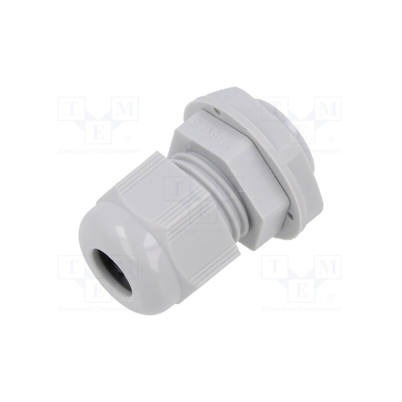 50 pcs : EP-SGL-M16-LGR-A - Cable gland, M16, 1.5, IP68, polyamide, light grey, Entrelec
